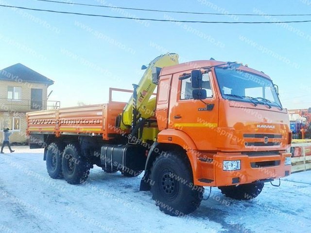 КАМАЗ 43118 с КМУ