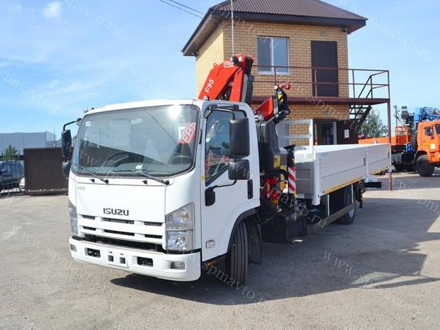 ISUZU ELF с КМУ