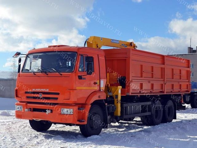 КАМАЗ 65115 с КМУ