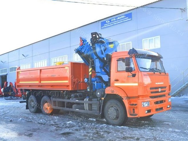 КАМАЗ 6520 с КМУ
